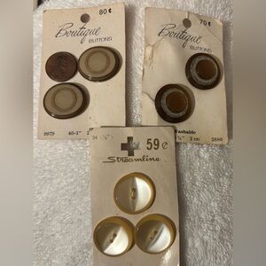Vintage buttons